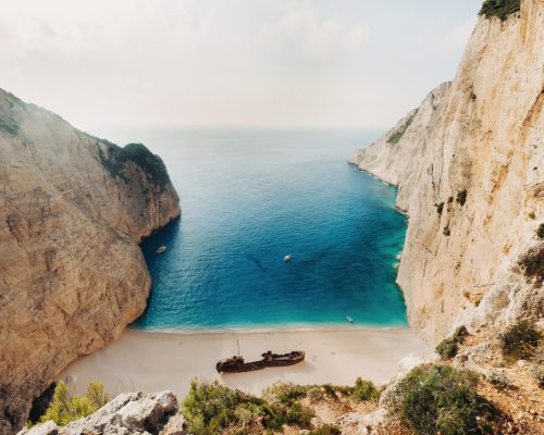 Navagio beach